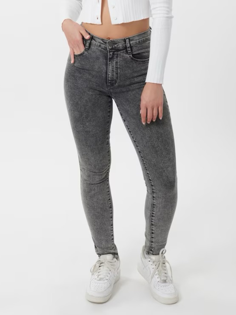 NWT Garage High Rise Jegging - Black Acid Wash - Size 5